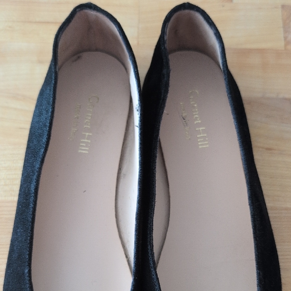 Garnet Hill Classic Black Women's Flats
